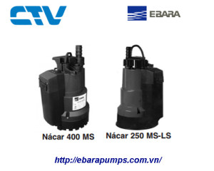 Máy bơm nước thải Ebara NÁCAR