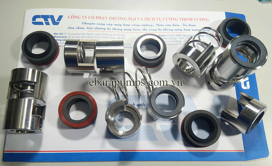 Phớt máy bơm dùng cho bơm hoá chất, dệt nhuộm